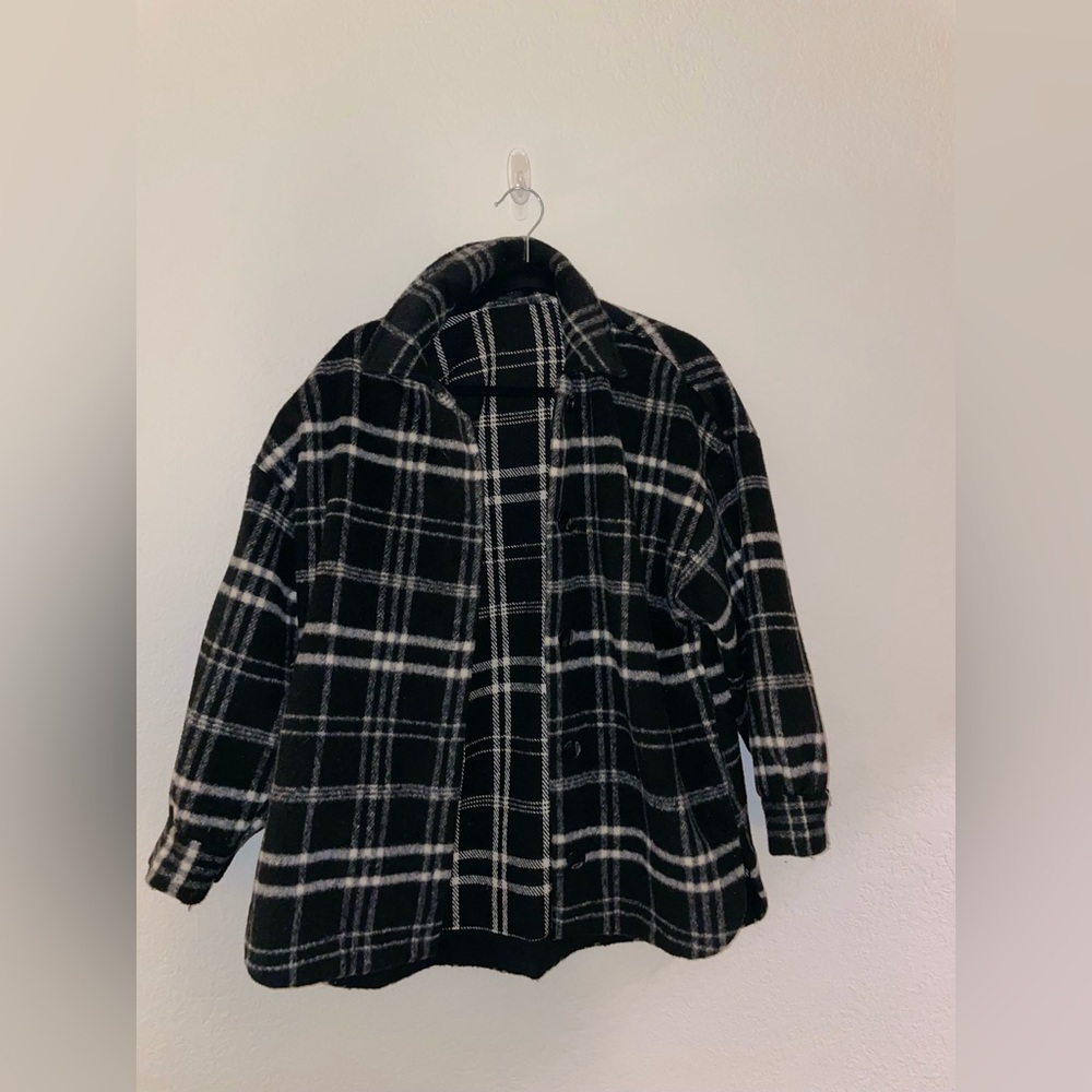 B&W Shacket